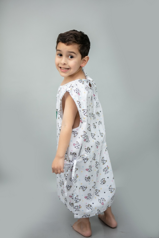 Camisola reversível infantil